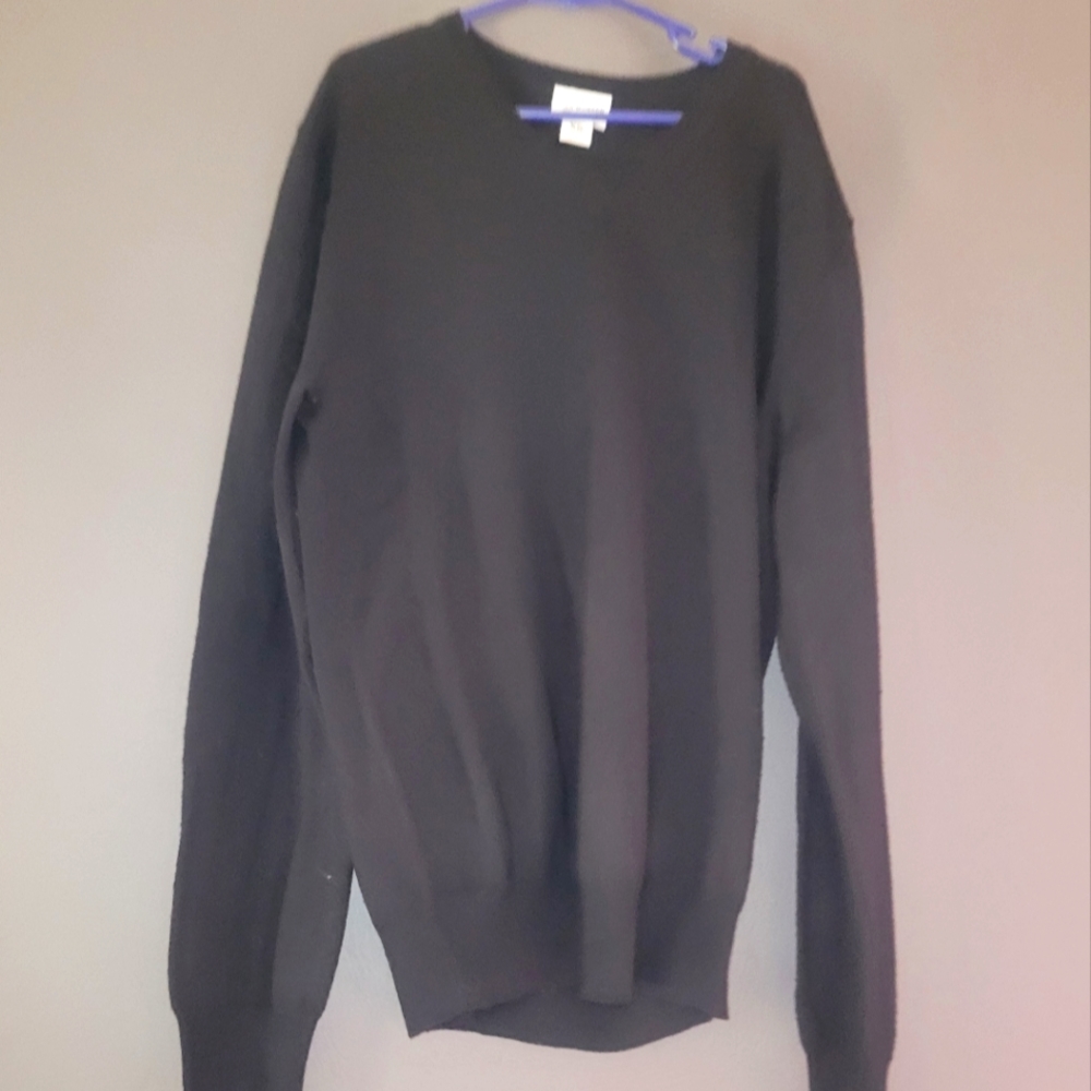 Club monaco italian yarn sweater 100% wool mens size xs vneck